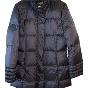 Novelti Junior mid length Black Puffer Winter Coat Medium